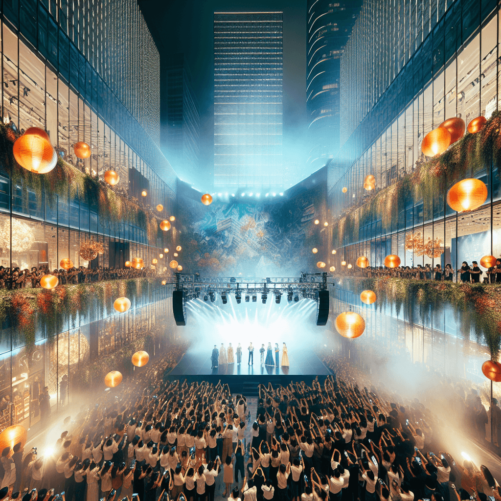 遠東花園城市的「光之花園」啟幕