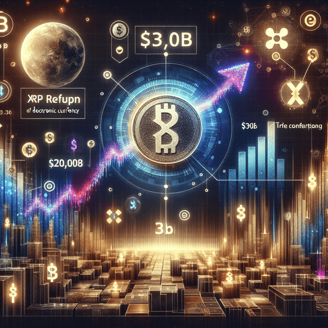 XRP隨著貿易戰挫折後市值回升300億美元而激增