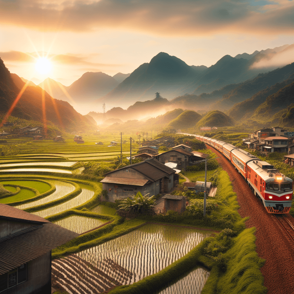 南山人壽的社區關懷列車來到苗栗泰安鄉