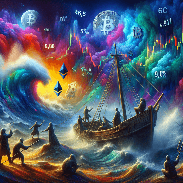 加密市場動盪：超過 10 億美元在主要加密貨幣中被清算