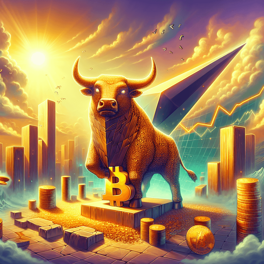 比特幣瞄準新高點，牛市楔形模式成形