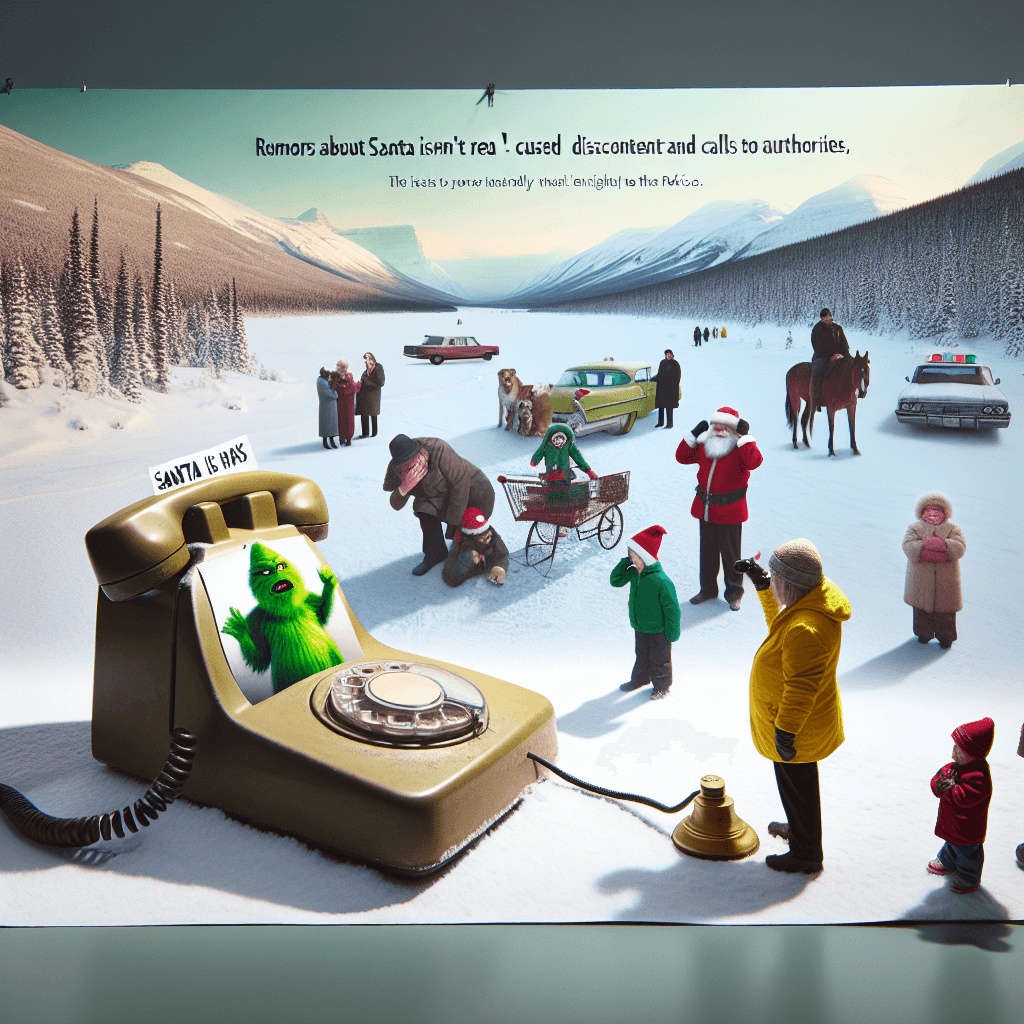 反聖誕老人標語在加拿大引發騷動及警方介入