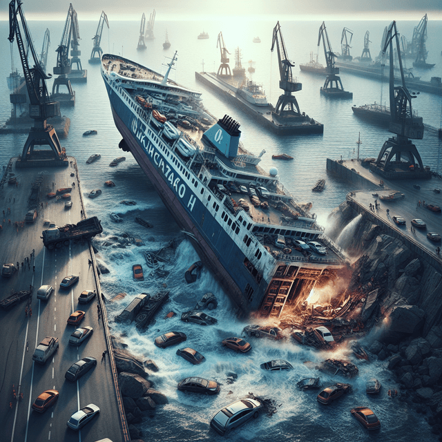 土耳其渡輪因烏克蘭港口襲擊起火