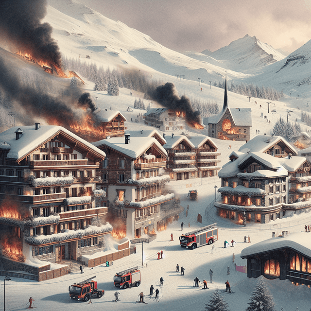 瑞士滑雪度假村慘劇：火災奪走生命