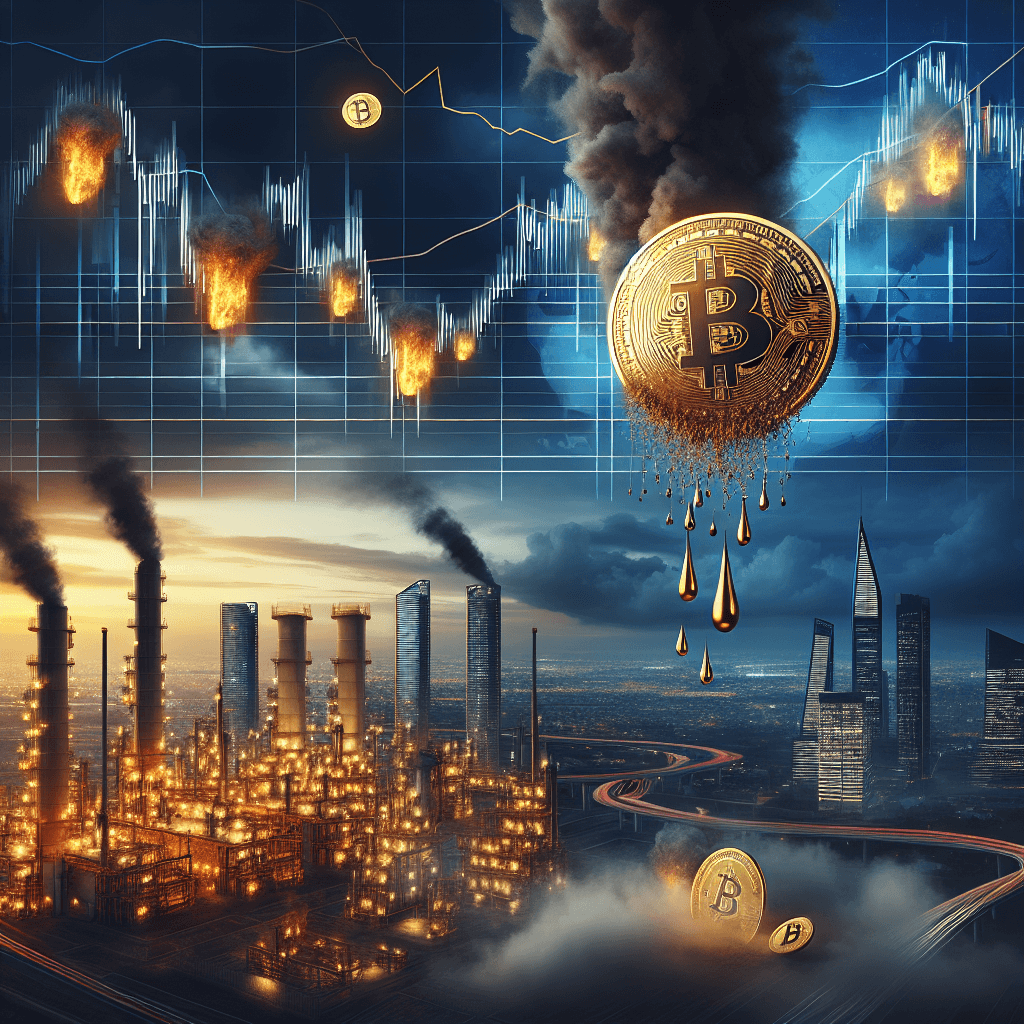 比特幣跌至66,000美元以下，因伊朗攻擊沙特油設施後美國股市下跌