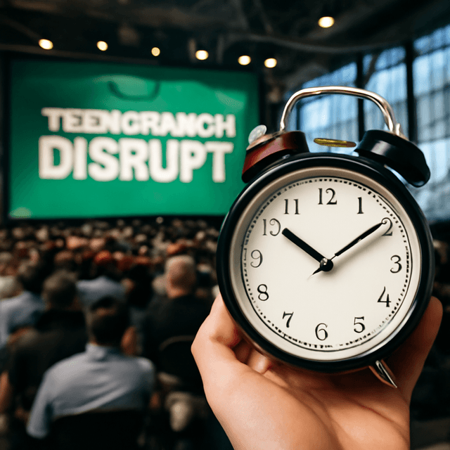 最後機會：今晚截止申請於 TechCrunch Disrupt 2026 演講