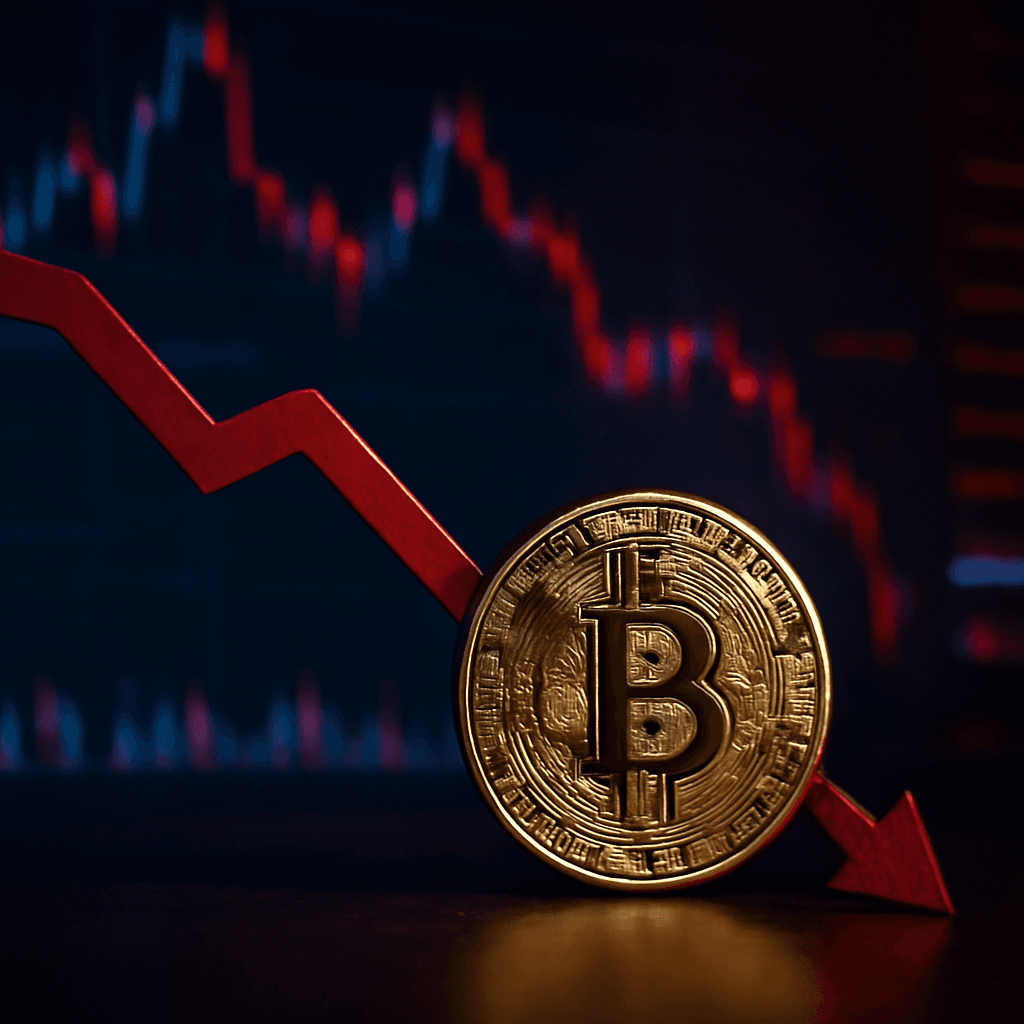在 Strategy 出售比特幣並且市場暫停後，比特幣下跌接近 7 萬美元