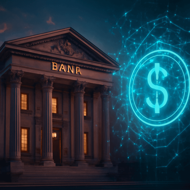 美國頂級銀行建立代幣化存款網絡以對抗穩定幣資金外流