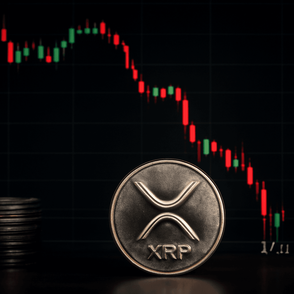 XRP 在早盤漲幅回吐，下探至 $1.23 以下，賣壓加劇