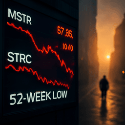 早間一分鐘：Strategy 的 MSTR 與 STRC 跌至 52 週低點