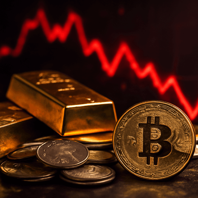 為何黃金與白銀的拋售會對比特幣造成壓力