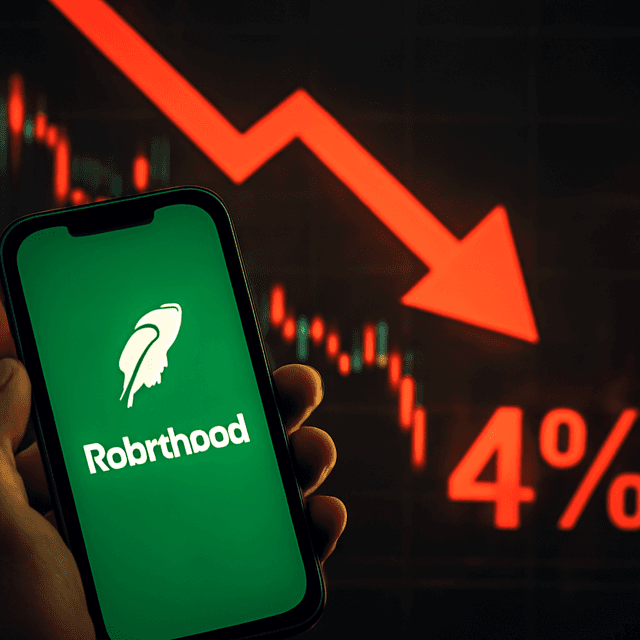 Robinhood 盈利優於預期但加密貨幣收入放緩，股價下跌 4%