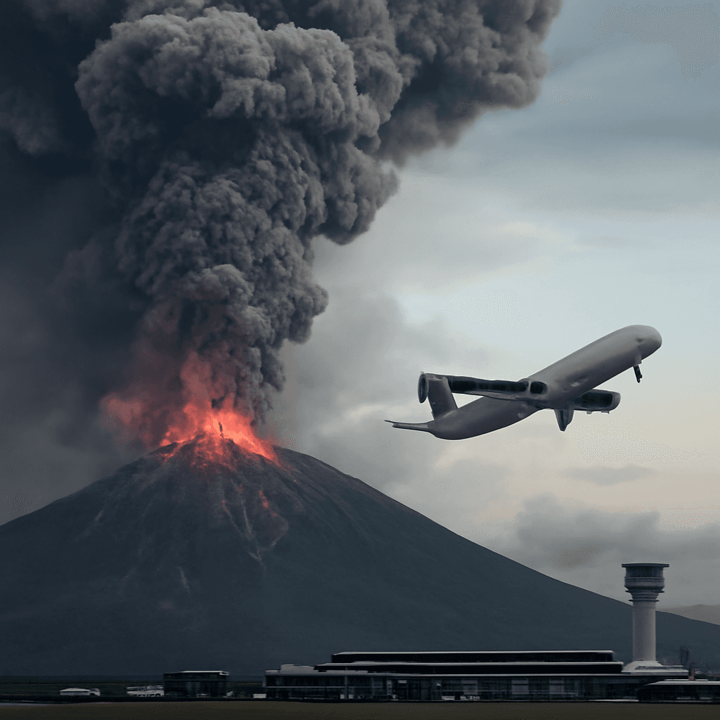 火山灰使印尼主要機場停飛，數萬名旅客在航線上受困