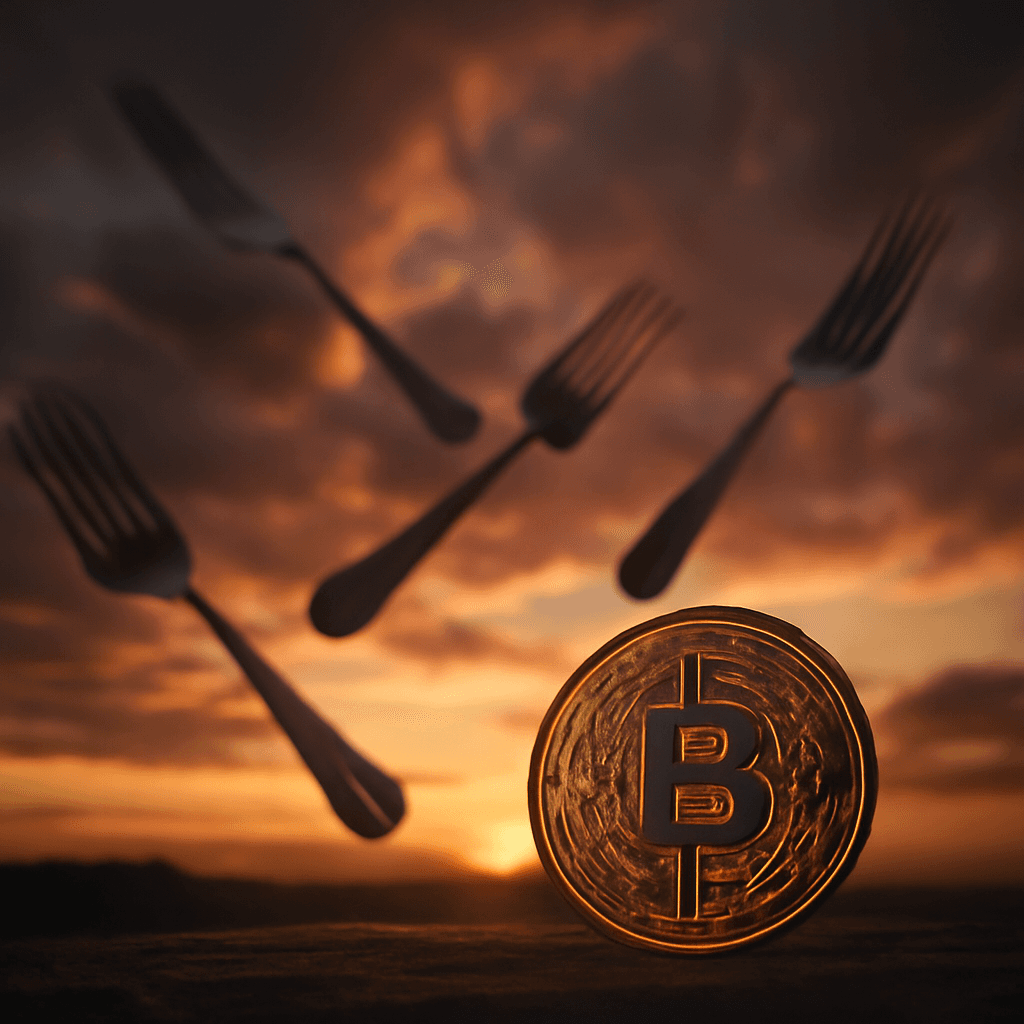 在 CME 期貨公告與機構申請後，比特幣回落而其分叉幣飆升