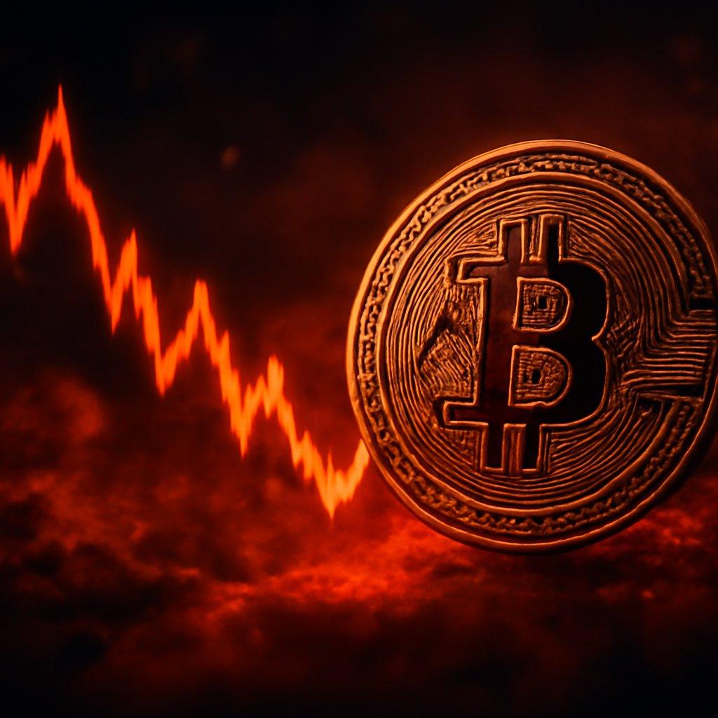 比特幣跌破 $80,000，隨著加密貨幣清算額逼近 $1 Billion