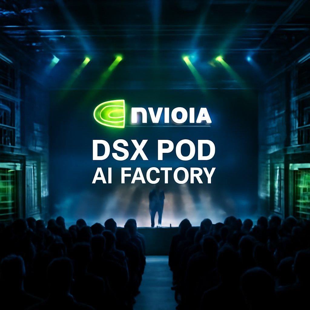 輝達推出 DSX POD AI 工廠設計，與 6 家台灣合作夥伴攜手